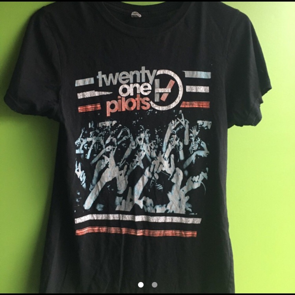 Twenty one pilots rare early vessel crowd shirt